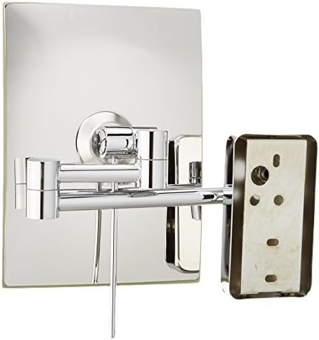 JERDON Wall-Mounted Makeup Mirror - Image 4