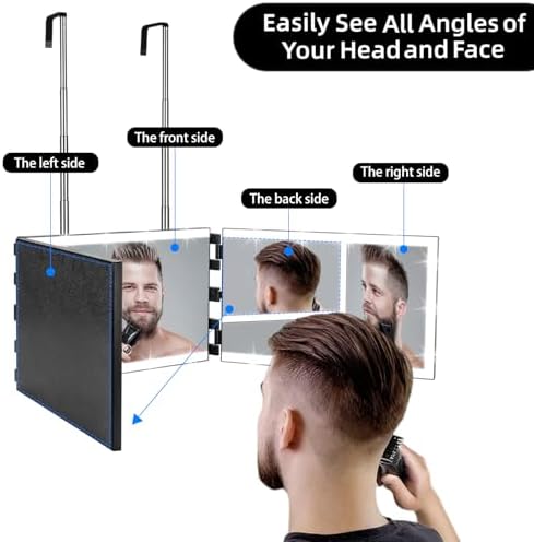 Vanexiss 3 Way Mirror-360 Mirror - Image 2