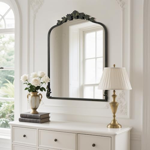 WallBeyond Black Antique Mirror - Image 4