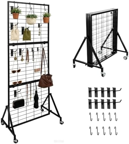 6FT x 2FT Foldable Grid Wall Panel by Unknown