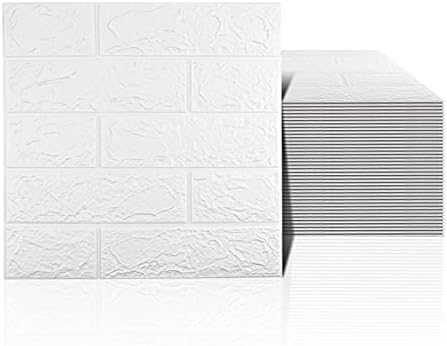 3D Wall Panels Peel and Stick, 58 Sq Ft Coverage, Faux Brick by Sodeno