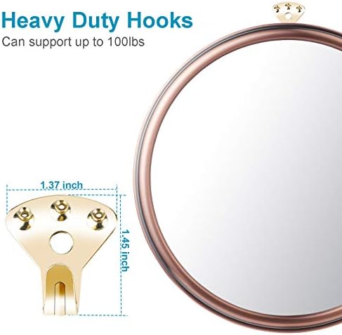 10Pcs Heavy Duty Picture Hangers Which Can Support up to 100lbs - Image 2