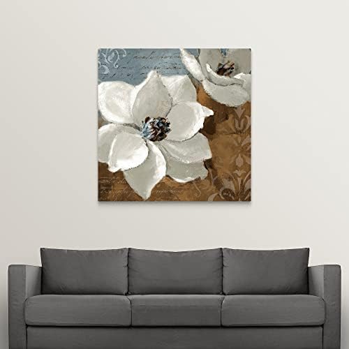 CANVAS ON DEMAND White Magnolias I Canvas Wall Art Print by Lanie Loreth - Image 3