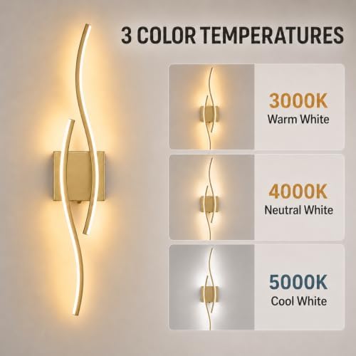 Battery Operated Wall Sconces Set of 2, Rechargeable Wireless Wall Lights - Image 3