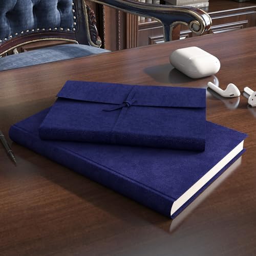 Livelynine 15.8x197 Dark Blue Wallpaper Peel and Stick Navy Blue Velvet Drawer - Image 6
