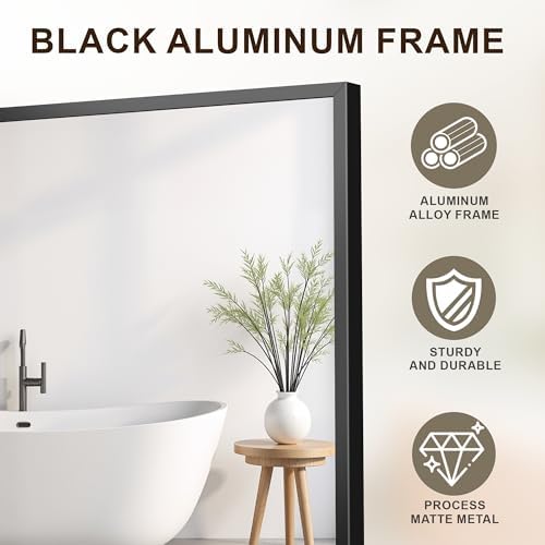 FICTOR Bathroom Vanity Mirror for Over Sink - Image 4