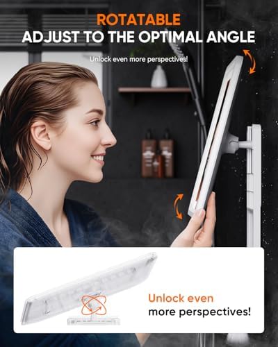 Heated Shower Mirror Fogless for Shaving - Image 7