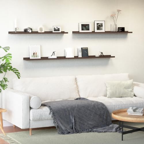 Boswillon Floating Shelves Set of 2, Long Wall Shelf - Image 2
