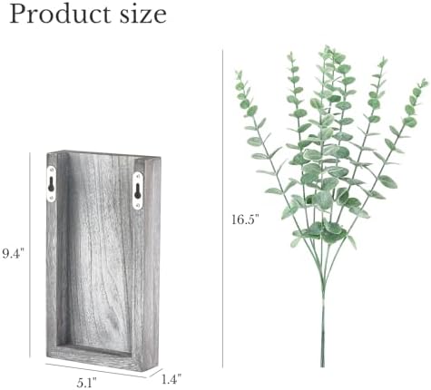 Dahey 2 PCS Wall Planter Vase - Image 3