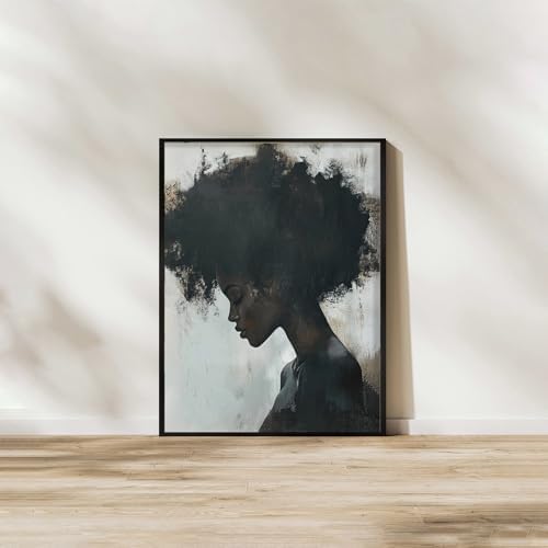 Black Woman Wall Art Trendy African American Sexy Women 16x20 Inch Unframed - Image 4