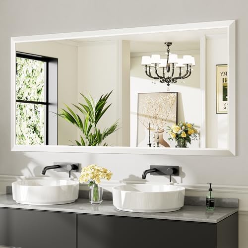 Briivue Bathroom Wall Mirror, 72x36 Inch by Briivuemodernmirrors