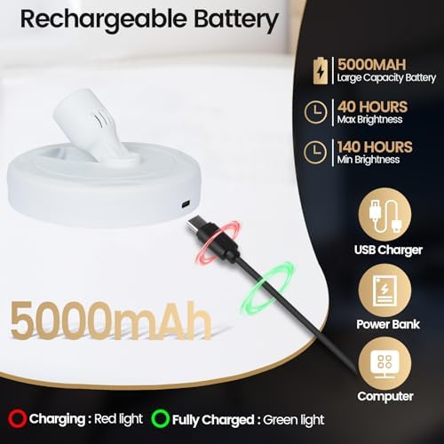 HAMVIDNE LED Spotlights Indoor, Rechargeable Battery Picture Display Lights - Image 2