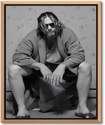 B.B.F MAKE Funny Comedy Movie Framed Canvas Wall Art by BBFMAKE
