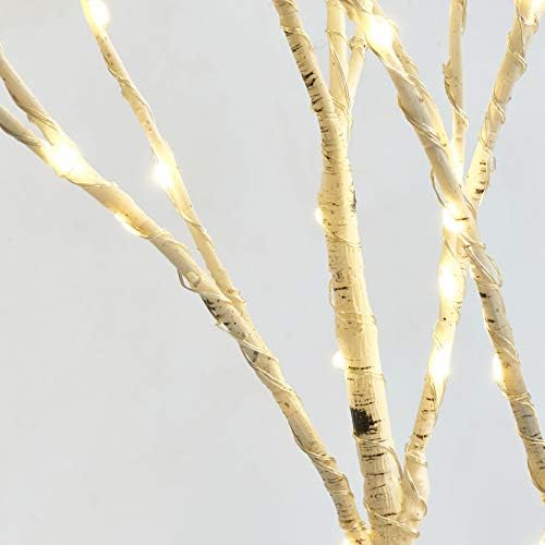 LITBLOOM Lighted White Twig Branches 32IN 100 LED - Image 2