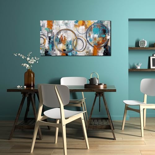 JKWALL77 Abstract Painting for Living Room Canvas - Image 2