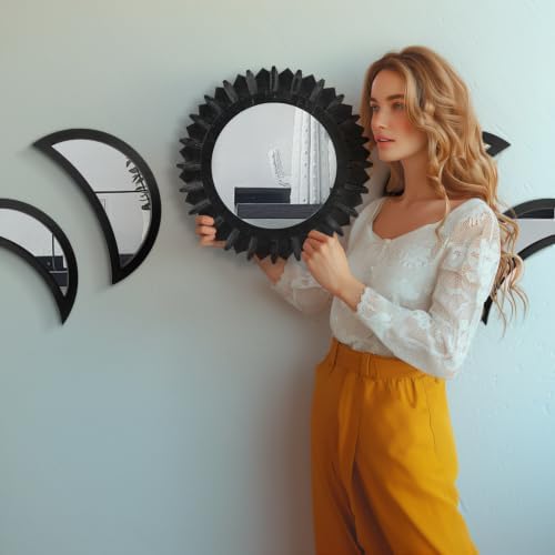 WAKOSAN Moon Phase Wall Mirror Set - Image 3