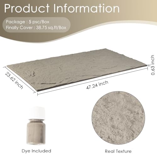 Faux Stone Wall Panels - Image 2