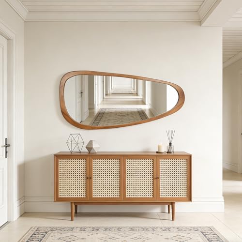 Irregular Asymmetrical Wall Mirror Full Length - Image 2