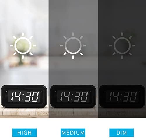 KWANWA Kids Alarm Clock, Auto-Night Mode, Wall-Mount/Table-top - Image 5
