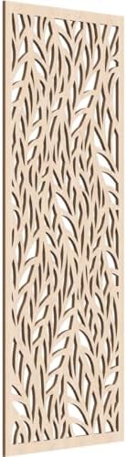 Ortonville Decorative Pierced Fretwork Wood Wall Panels, 21 3/8"W x 54 3/8"H x by EkenaMillwork