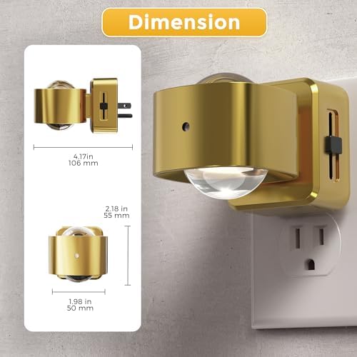 L LOHAS LED Night Light Projector, Night Lights Plug into Wall Light Sensor - Image 7
