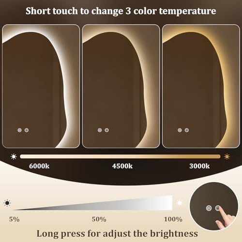 WallBeyond LED Bathroom Mirror - Image 2