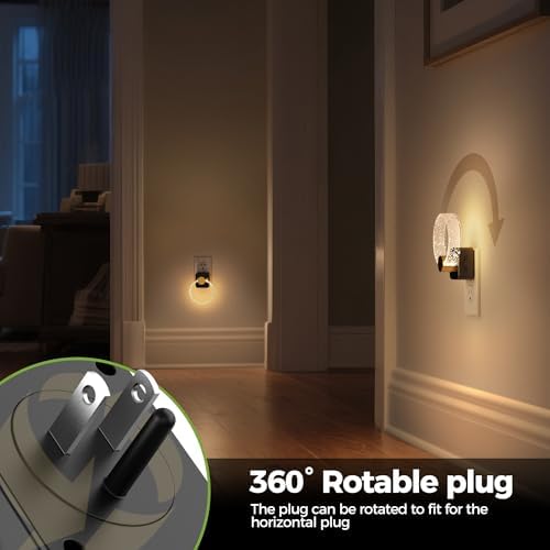 DORESshop LED Night Light, Decorative Night Light Plug Into Wall - Image 5