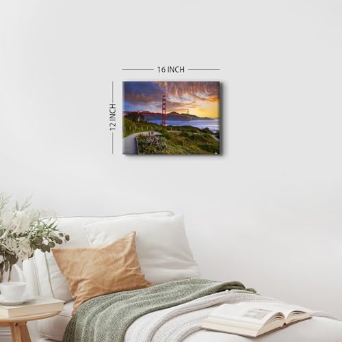 Golden Gate Bridge Canvas Wall Art - Image 6
