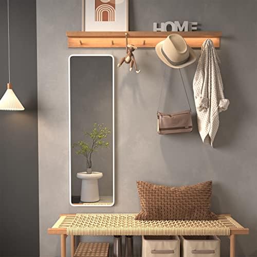 Giftgarden 14”x47” White Full Length Mirror Aluminum Frame, 47” Long - Image 2