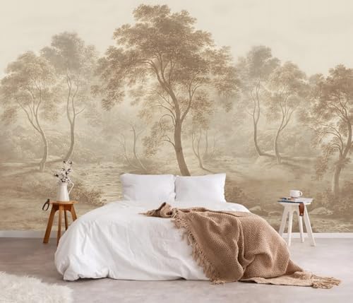 YQWDMX - Peel and Stick Vintage Forest Wallpaper Tropical Jungle murals - Image 2