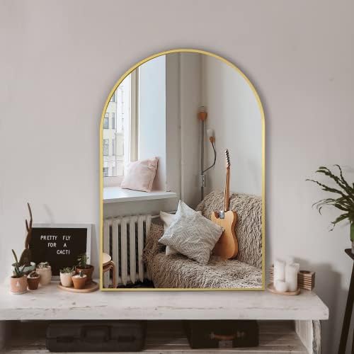 Arched Bathroom Mirror for Wall by TRAHOME