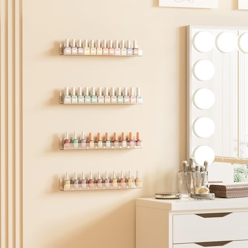 upsimples 6 Pcs 12" Clear Acrylic Shelves, Small Shelf - Image 4