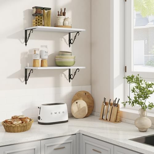 RICHFOCUS 12 Inch Deep Floating Shelves - Image 3