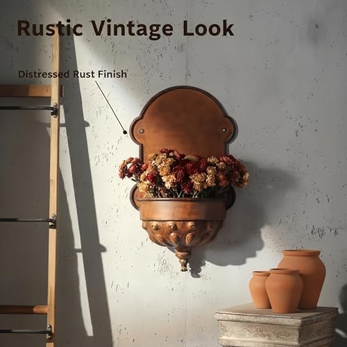 Vintage Wall Hanging Planter - Image 5