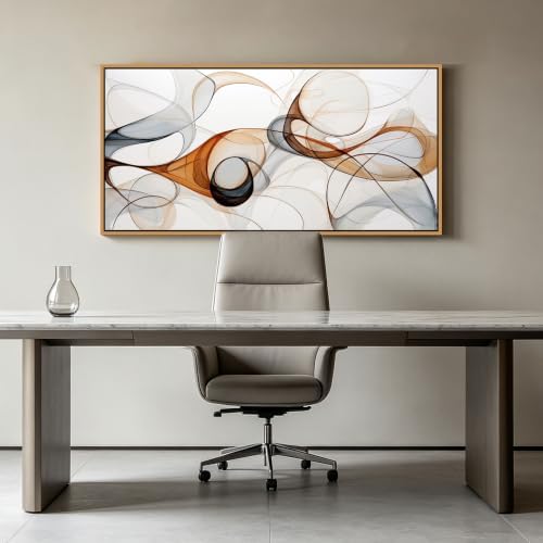 KLAKLA Abstract Wall Art Framed Modern Picture - Image 4