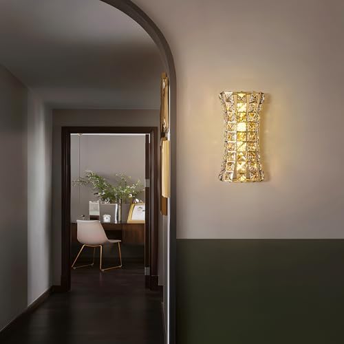 Crystal Wall Sconces, Modern Wall Light Fixtures - Image 6