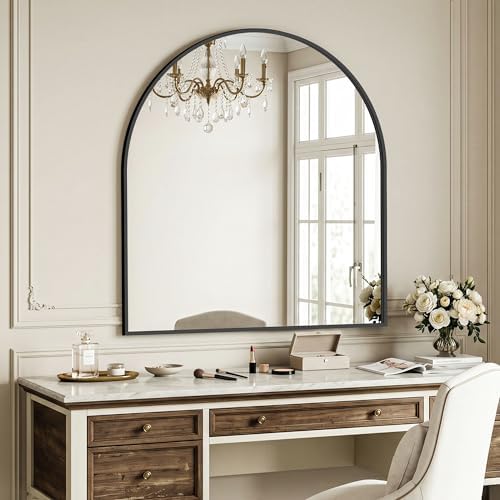 AMOISE Arched Bathroom Mirror for wall - Image 4