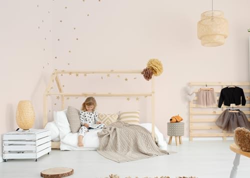 Peel and Stick Wallpaper Solid Color Nude Contact Paper Matte Wall Paper - Image 6