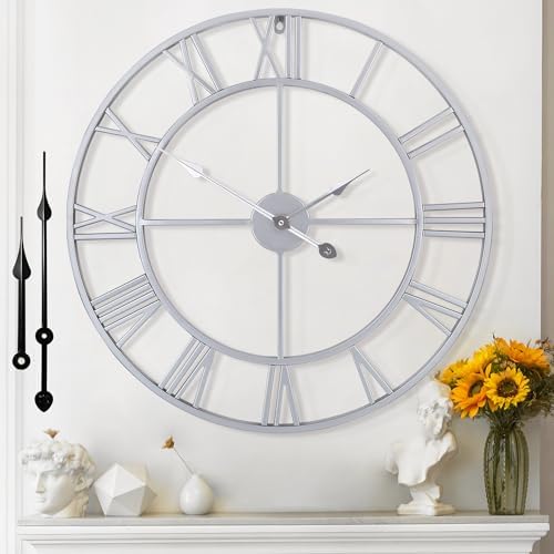 Large Wall Clock - 80cm/ 32 Inches by ArtfulClocksBeautifulMoments