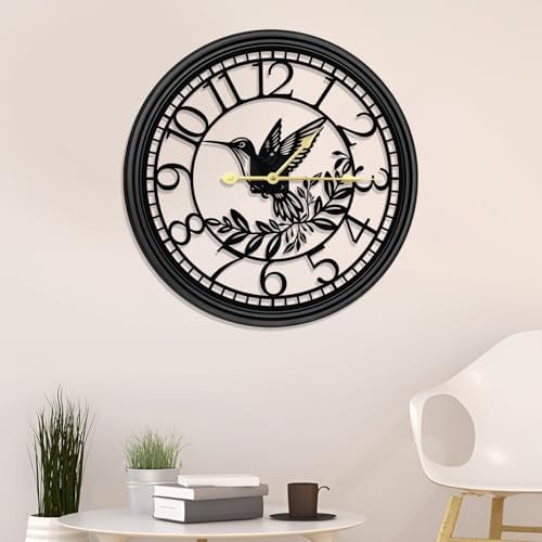 Big Wall Clock - Wall Clocks for Living Room Decor, Quiet and No Ticking by Unknown