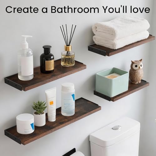 BAYKA Wall Mounted Floating Shelves - Image 3