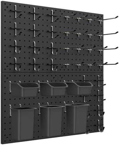 Peg Board Kit, Includes Pegboard and Accessories, by Daanxw