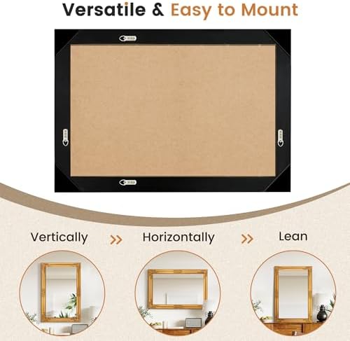 TRAHOME Vintage Gold Mirror for Wall - Image 5
