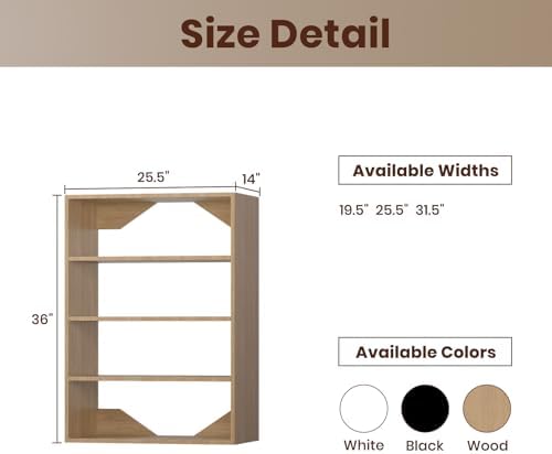 ROOMTEC 25.5" Shelf Short Tower Closet Unit, Modular Closet System - Image 2