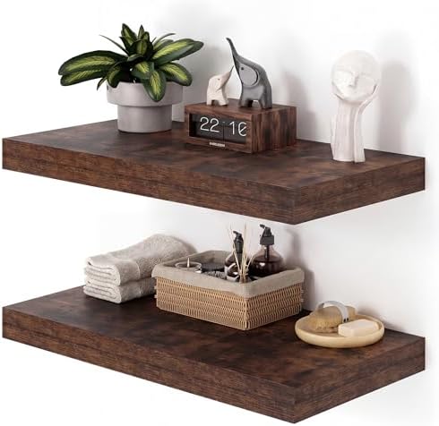 Heimlove 12" Deep Floating Shelves by Heimlove