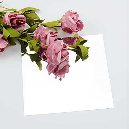 Fantasyon 10 Pieces Flexible Mirror Sheets, Self Adhesive Decorative Plastic - Image 7