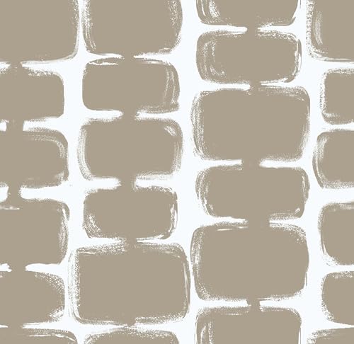 Safiyya Peel and Stick Wallpaper Mid Century Modern Abstract Contact Paper by SAFIYYA