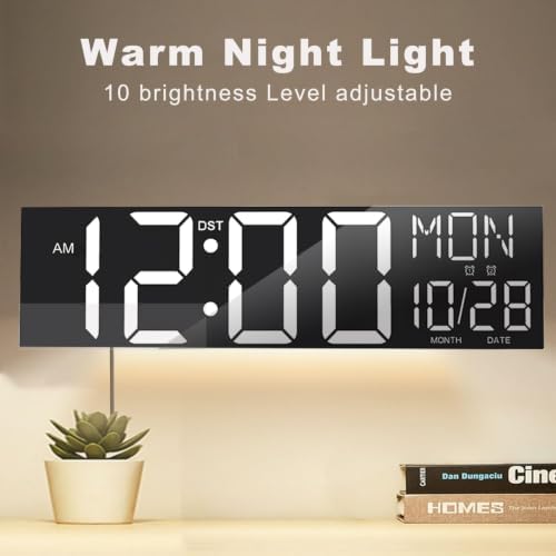 JALL 30" Massive Digital Wall Clock - Image 6