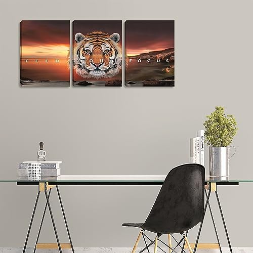 Motivational Framed Canvas Wall Art Large Inspirational Office Wall Decor - Image 5