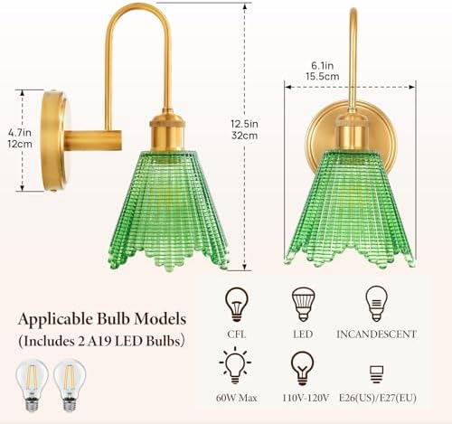Wall Sconces Set of Two - Image 3